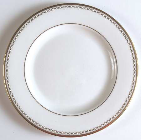 Pearl Gold Salad Plate by Lenox