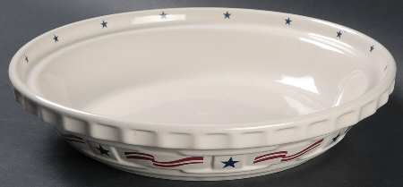 All American Round Oven-to-Table Pie Plate