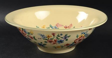 Spring Floral Footed Bowl