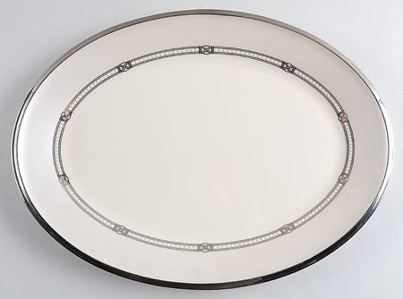 Engagement 13" Oval Serving Platter by Lenox