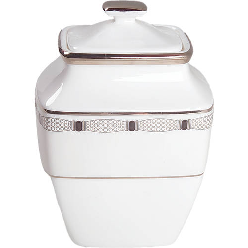 Soiree Square Sugar Bowl & Lid
