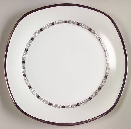 Soiree Square Salad Plate