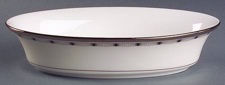 Soiree 10" Oval Vegetable Bowl