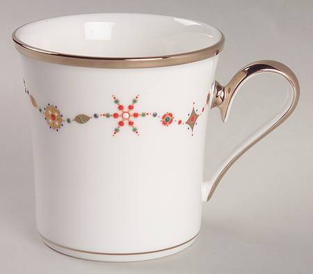 Solitaire White Christmas Mug