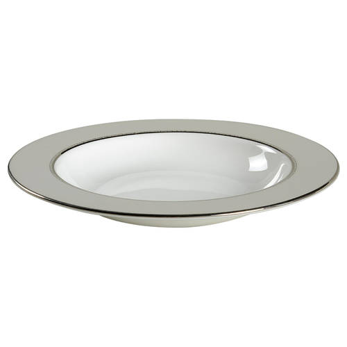June Lane (Platinum Trim) 9" Soup/Pasta Bowl by Lenox