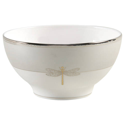 June Lane (Platinum Trim) Rice Bowl
