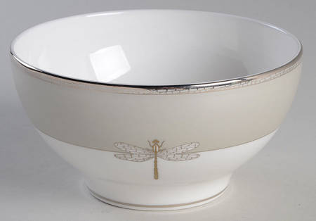 June Lane (Platinum Trim) Rice Bowl