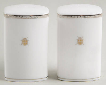June Lane (Platinum Trim) Salt & Pepper Set