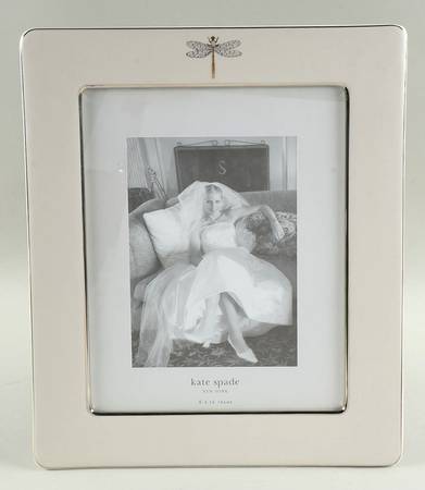 June Lane (Platinum Trim) Frame-Holds 8" X 10"
