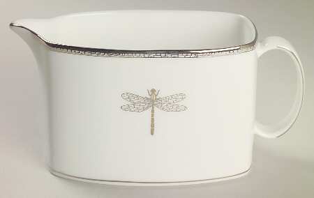 June Lane (Platinum Trim) Gravy Boat