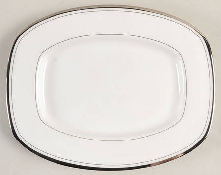 Library Lane Platinum Underplate for Gravy Boat