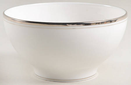 Library Lane Platinum Rice Bowl