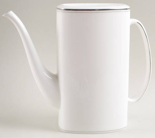 Library Lane Platinum Coffee Pot No Lid