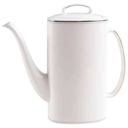 Library Lane Platinum Coffee Pot & Lid