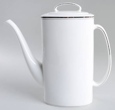Library Lane Platinum Coffee Pot & Lid
