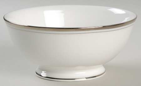 Library Lane Platinum Fruit/Dessert (Sauce) Bowl