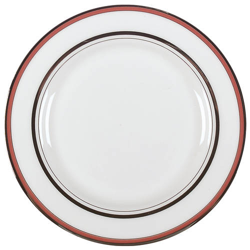 Library Lane Coral Bread & Butter Plate