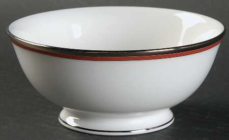 Library Lane Coral Fruit/Dessert (Sauce) Bowl