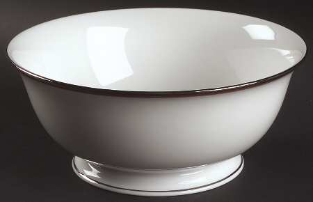 Library Lane Coral 8" Round Serving Bowl