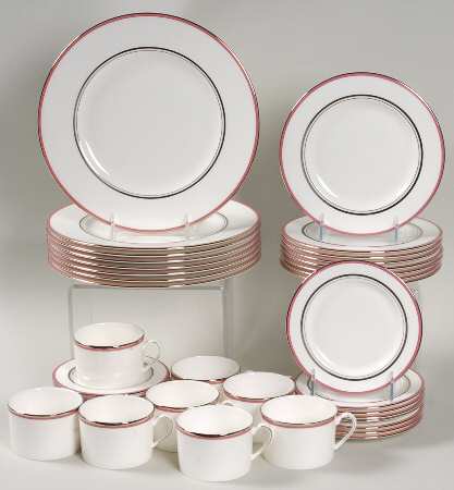 Library Lane Pink 40 Piece Set