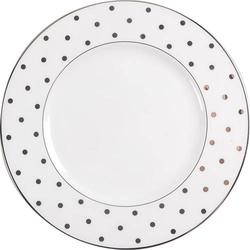 Larabee Road Platinum Accent Luncheon Plate