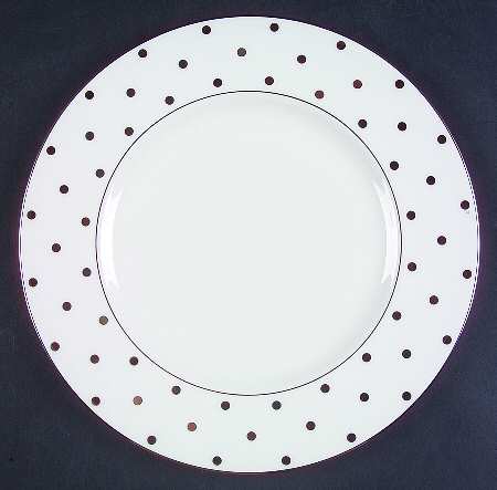 Larabee Road Platinum Accent Luncheon Plate