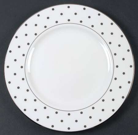 Larabee Road Platinum Dinner Plate