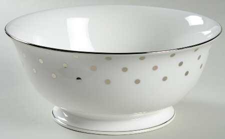 Larabee Road Platinum 8" Round Serving Bowl