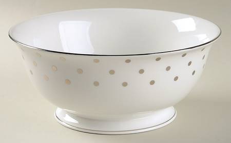 Larabee Road Platinum 8" Round Serving Bowl