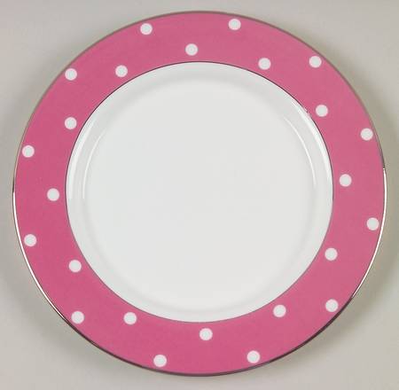 Larabee Road Pink Tidbit Plate