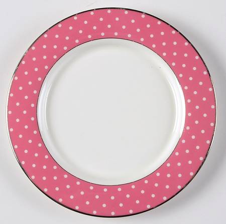 Larabee Road Pink Tidbit Plate