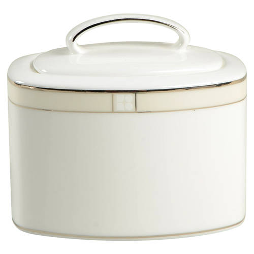 Noel Alabaster Sugar Bowl & Lid