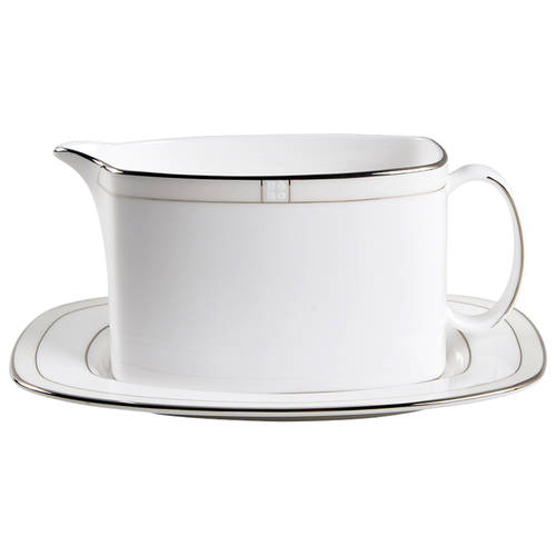 Noel Alabaster Gravy Boat & Underplate