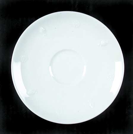 Rena White Saucer