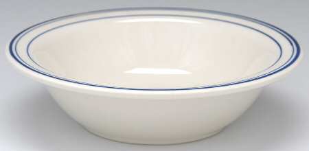 Blue Band (Blue Rings) Rim Cereal Bowl