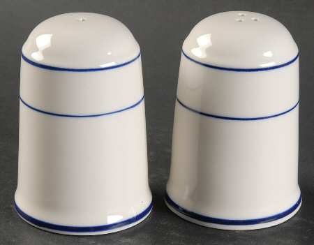 Blue Band (Blue Rings) Salt & Pepper Set