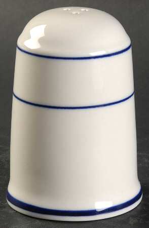 Blue Band (Blue Rings) Pepper Shaker