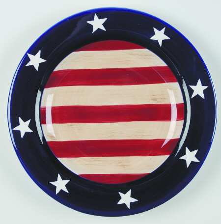 Patriotic Salad Plate