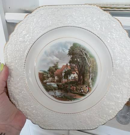 LNE18 Square Salad Plate