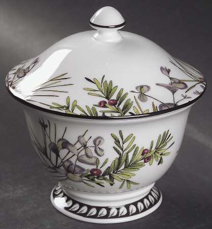Etchings Accessories Sugar Bowl & Lid by Lenox
