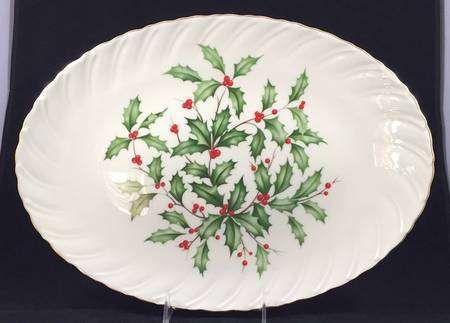 L77 15" Oval Serving Platter