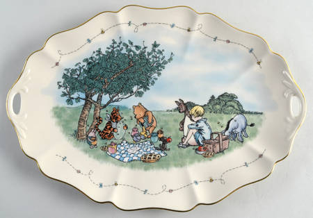 Classic Pooh 16" Oval Serving Platter