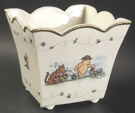Classic Pooh Square Planter