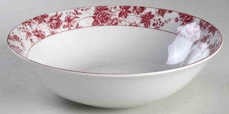 Rosarium Chintz 9" Round Vegetable Bowl