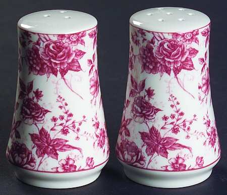 Rosarium Chintz Salt & Pepper Set