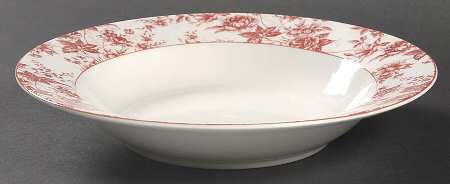 Rosarium Chintz Rim Soup Bowl