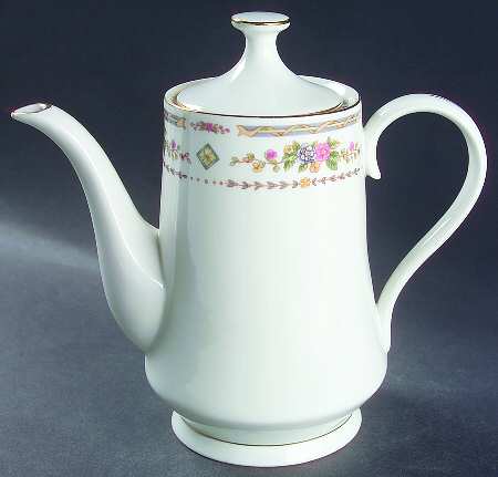 Lourdes Coffee Pot & Lid
