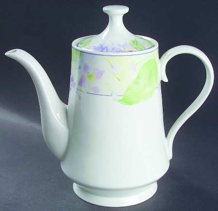 Lavender Blossoms Coffee Pot & Lid