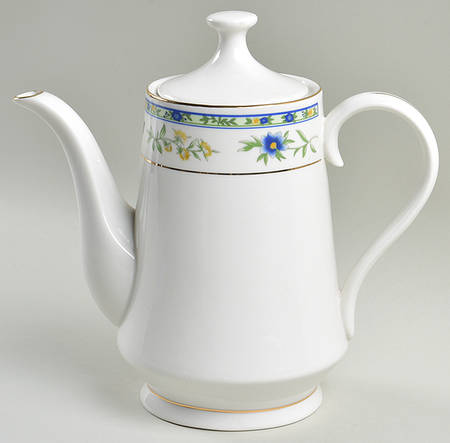 Woodland Butterfly Coffee Pot & Lid by Lynn's China