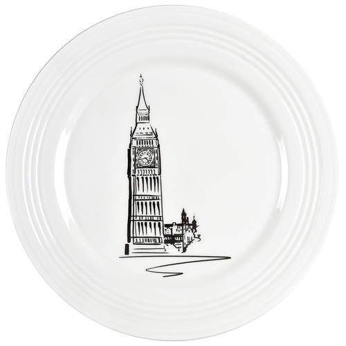 Tin Can Alley Accent Luncheon Plate
